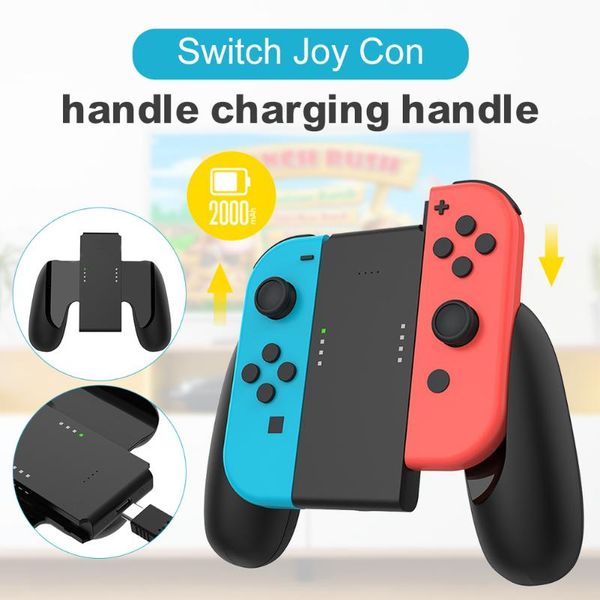 charging girp with 2000mah battery for switch joy-con controller with indicator lights, charging protection in stock
charging girp with 2000mah battery for switch joy-con controller with indicator lights, charging protection in stock