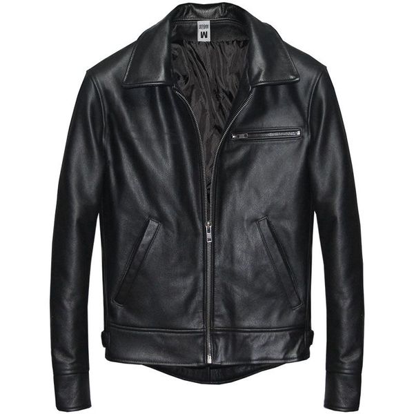men genuine leather jacket quality business casual soft sheepskin coat.papa clothes plus size, Black;brown
men genuine leather jacket quality business casual soft sheepskin coat.papa clothes plus size, Black;brown