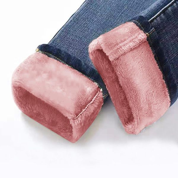 women's jeans warm pants for women plus size winter blue light solid skinny fleeces thick pencil with velvet denim trousers
women's jeans warm pants for women plus size winter blue light solid skinny fleeces thick pencil with velvet denim trousers