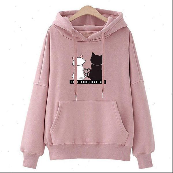 streetwear hoodies women sweatshirt autumn long sleeve hoodies harajuku hoodie cute cat print sweatshirt women sudadera mujer, Black
streetwear hoodies women sweatshirt autumn long sleeve hoodies harajuku hoodie cute cat print sweatshirt women sudadera mujer, Black