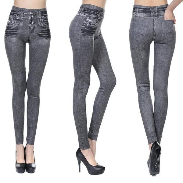 women's leggings slim women plush lined winter faux denim jeans 2 real pockets fashion fitness high waist pencil pants, Black
women's leggings slim women plush lined winter faux denim jeans 2 real pockets fashion fitness high waist pencil pants, Black