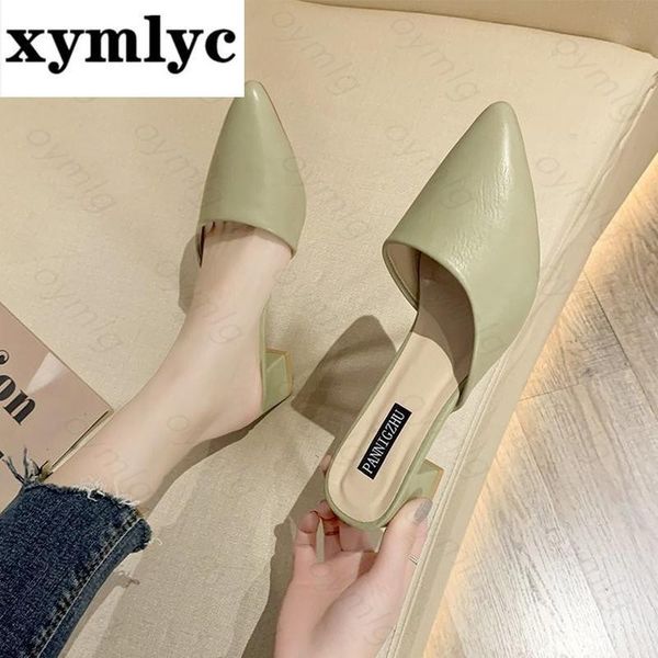 slippers 2021 summer sandals pumps high heels mules thick green ladies shoes pointed toe zapatillas mujer casa flip flop, Black
slippers 2021 summer sandals pumps high heels mules thick green ladies shoes pointed toe zapatillas mujer casa flip flop, Black