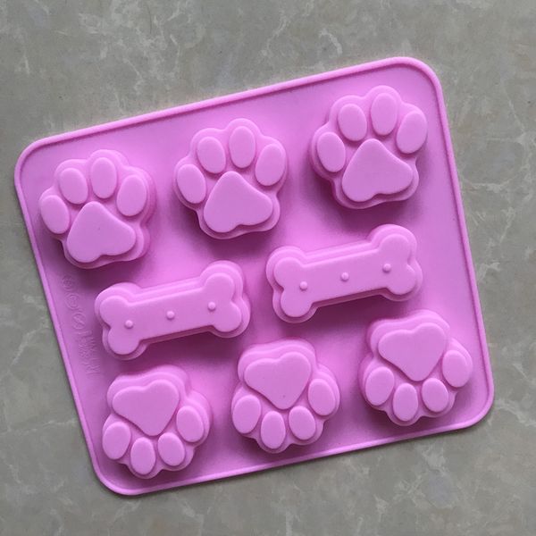 baking moulds dog paw and bone shaped silicone mold, non-stick food grade, reusable mold for chocolate candy cupcakes pudding jelly puppy bi
baking moulds dog paw and bone shaped silicone mold, non-stick food grade, reusable mold for chocolate candy cupcakes pudding jelly puppy bi