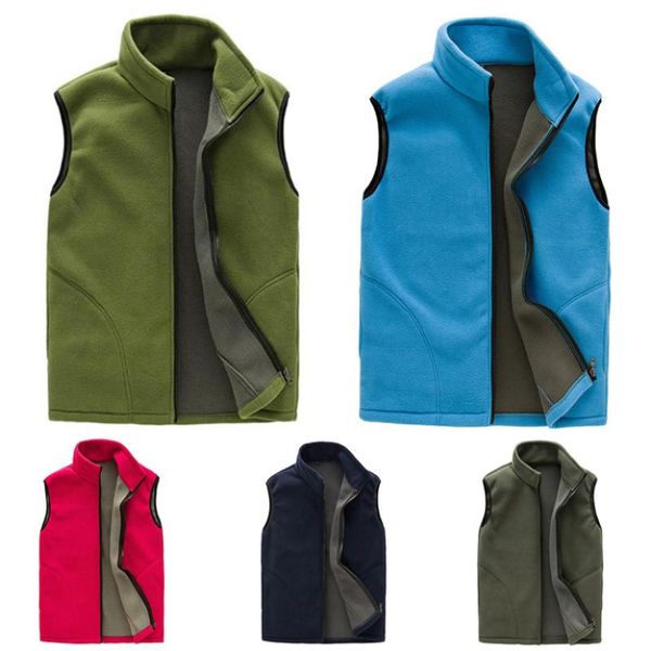 men's vests fashion men warm fleece vest thin coat pocket sleeveless jacket army green male casual sport hiking clothing autumn winter, Black;white
men's vests fashion men warm fleece vest thin coat pocket sleeveless jacket army green male casual sport hiking clothing autumn winter, Black;white