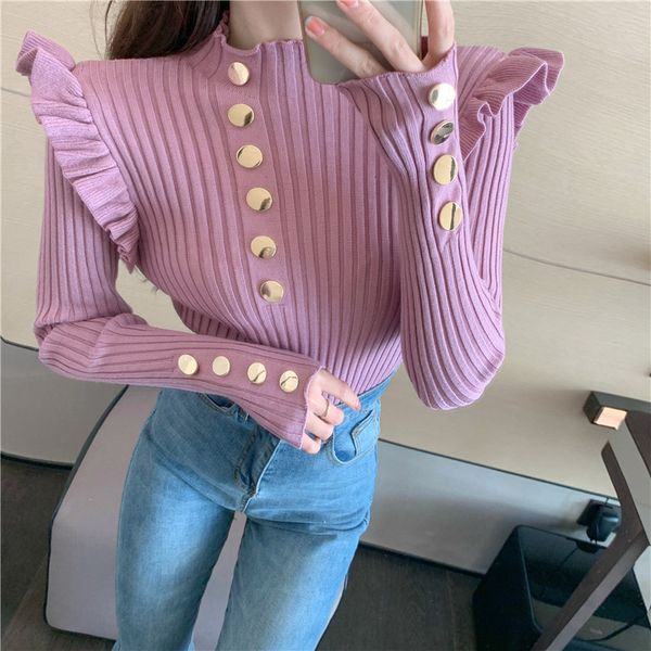 casual female blouse for autumn/winter 2021 new slimming wildlife side of the buttoned wooden ear oj0s, White;black
casual female blouse for autumn/winter 2021 new slimming wildlife side of the buttoned wooden ear oj0s, White;black