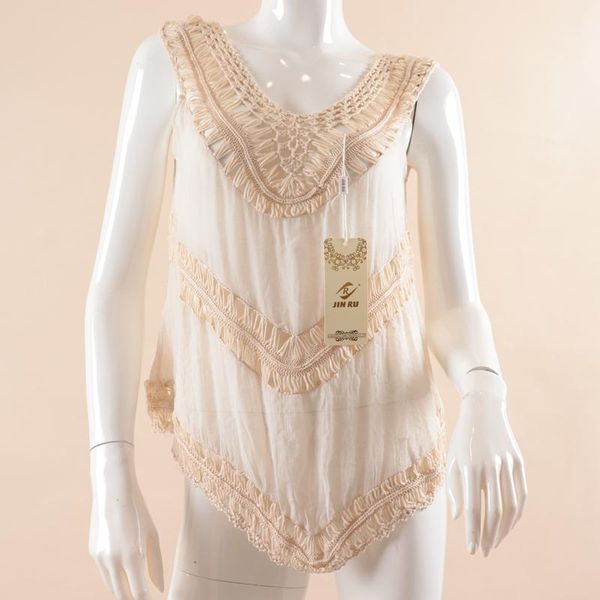 women's swimwear a621 brand beachwear bikinis women knitted crochet dresses and tunics patchwork sleeveless swimsuit, White;black
women's swimwear a621 brand beachwear bikinis women knitted crochet dresses and tunics patchwork sleeveless swimsuit, White;black