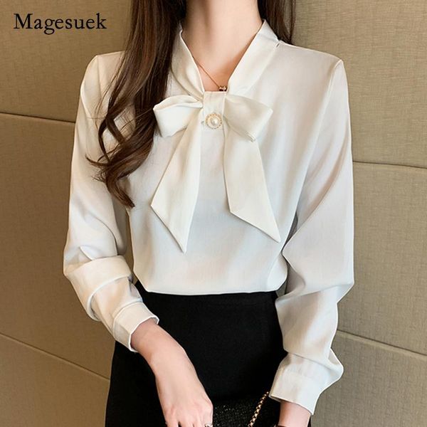women's blouses & shirts 2021 autumn bow satin long-sleeve shirt women office lady solid beading blouse plus size pullover ladies 1049, White
women's blouses & shirts 2021 autumn bow satin long-sleeve shirt women office lady solid beading blouse plus size pullover ladies 1049, White