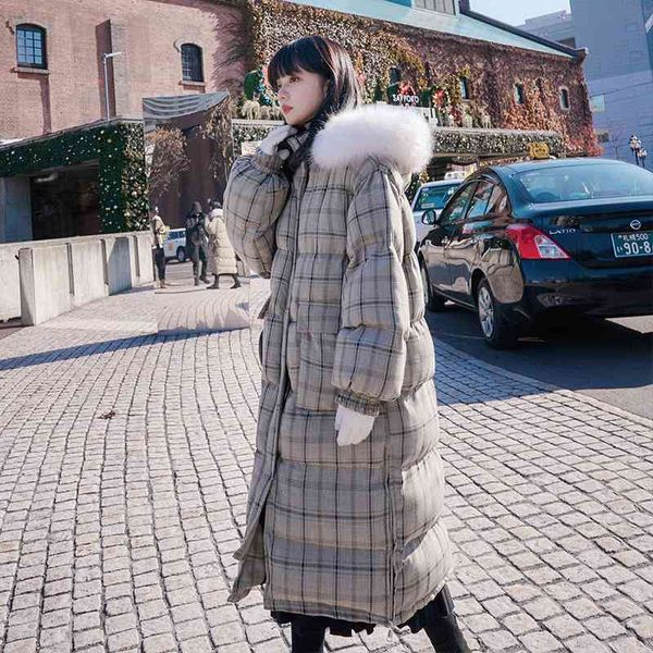 women's down & parkas winter new loose and thick cotton-padded jacket plaid mid-length bread down cotton x7wa, Black
women's down & parkas winter new loose and thick cotton-padded jacket plaid mid-length bread down cotton x7wa, Black
