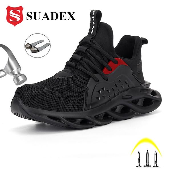 mwsc summer breathable safety work shoes for men steel toe cap work shoes anti-smashing construction working safety sneakers men 210923, Black
mwsc summer breathable safety work shoes for men steel toe cap work shoes anti-smashing construction working safety sneakers men 210923, Black
