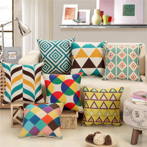 45x45cm pillowcase vintage geometric printed car waist pillowslip home office sofa chair decorative cushion cover
45x45cm pillowcase vintage geometric printed car waist pillowslip home office sofa chair decorative cushion cover