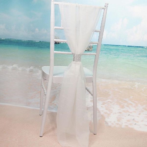 10 pcs organza wedding chair sashes with diamond buckle knot bow cover banquet event party decoration house de chaise mariage
10 pcs organza wedding chair sashes with diamond buckle knot bow cover banquet event party decoration house de chaise mariage
