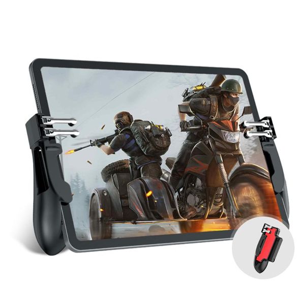 game controllers & joysticks six finger gamepad controller trigger h11 metal button joypad for pubg tablet gaming handle grip accessories
game controllers & joysticks six finger gamepad controller trigger h11 metal button joypad for pubg tablet gaming handle grip accessories