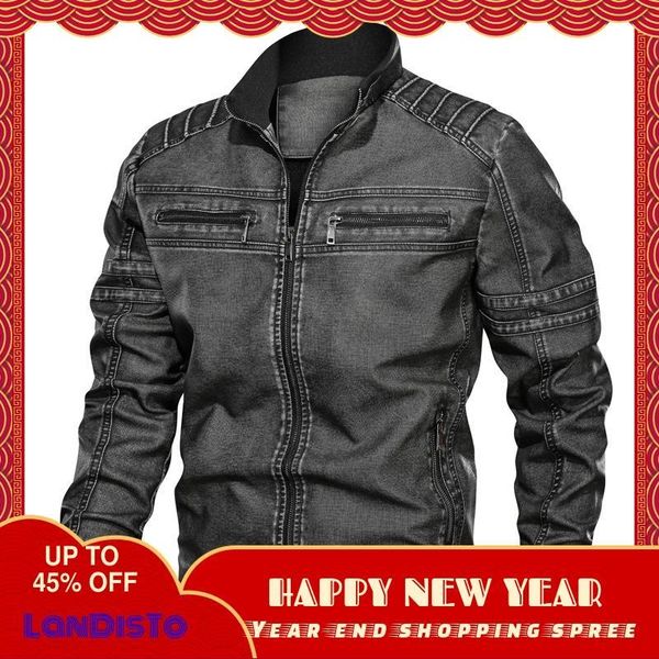 men's fur & faux landisto men jacket pu leather clothing waterproof/windproof fashion for style casual stand collar, Black
men's fur & faux landisto men jacket pu leather clothing waterproof/windproof fashion for style casual stand collar, Black