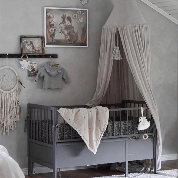 crib netting baby mosquito net for bed canopy kids cotton hanging dome curtain play tent children room decoration
crib netting baby mosquito net for bed canopy kids cotton hanging dome curtain play tent children room decoration