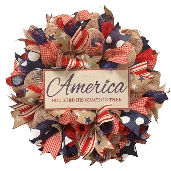 independence day wreath porch decoration front door outdoor the letter creative hanging round wreath decor wreaths garlands
independence day wreath porch decoration front door outdoor the letter creative hanging round wreath decor wreaths garlands