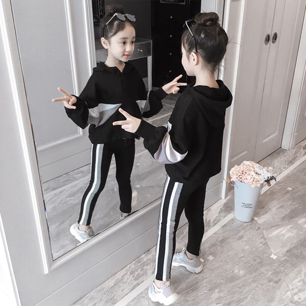 kid fashion streetwear suit set 2020 new teen tracksuits autumn spring 2pcs children sport suits girls baby clothes, White
kid fashion streetwear suit set 2020 new teen tracksuits autumn spring 2pcs children sport suits girls baby clothes, White