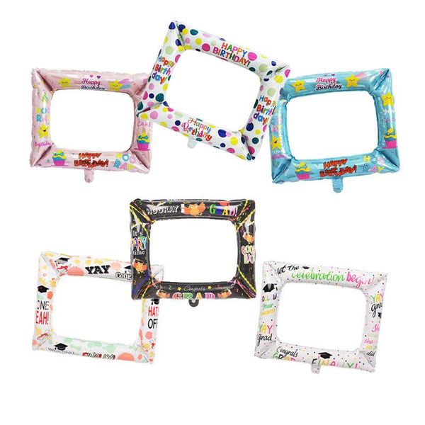 party decoration 1pc birthday graduation po frame aluminum film balloon pography props studio baby shower
party decoration 1pc birthday graduation po frame aluminum film balloon pography props studio baby shower