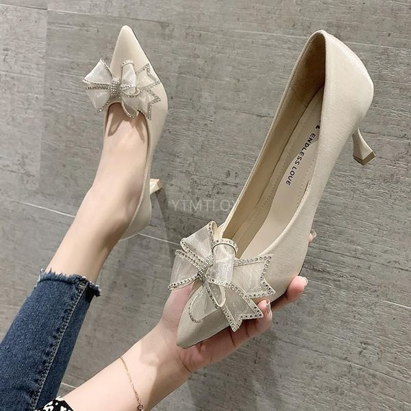 dress shoes ladies high heels 2021 spring autumn butterfly-knot pointed stiletto women's pumps zapatos de mujer plataforma, Black
dress shoes ladies high heels 2021 spring autumn butterfly-knot pointed stiletto women's pumps zapatos de mujer plataforma, Black