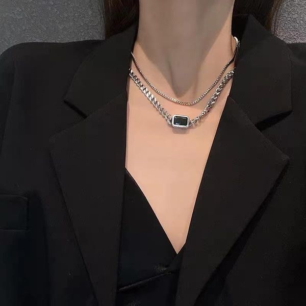 chokers punk style hip hop thick chain short multilayer necklace for woman black square neck fashion jewelry sweater, Golden;silver
chokers punk style hip hop thick chain short multilayer necklace for woman black square neck fashion jewelry sweater, Golden;silver