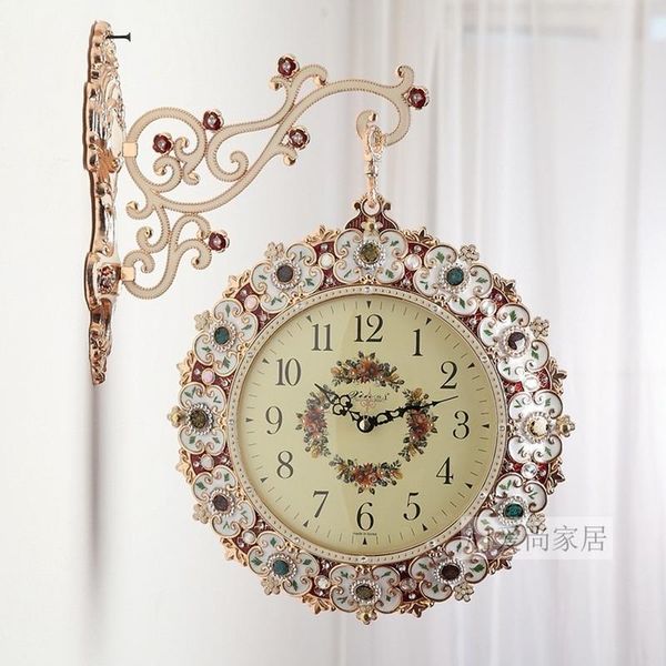 wall clocks double-sided large 3d clock vintage wood metal silent shabby chic ironwork quartz watch horloge mural decor sc310
wall clocks double-sided large 3d clock vintage wood metal silent shabby chic ironwork quartz watch horloge mural decor sc310