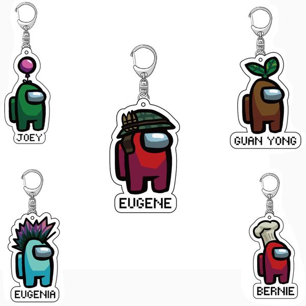 12 styles Among Us Keychain Hot Games AmongUs Key chain for Car Keys Decoration Accessories Toy Peripheral Pendant Gift for Boyfriends, Silver
12 styles Among Us Keychain Hot Games AmongUs Key chain for Car Keys Decoration Accessories Toy Peripheral Pendant Gift for Boyfriends, Silver