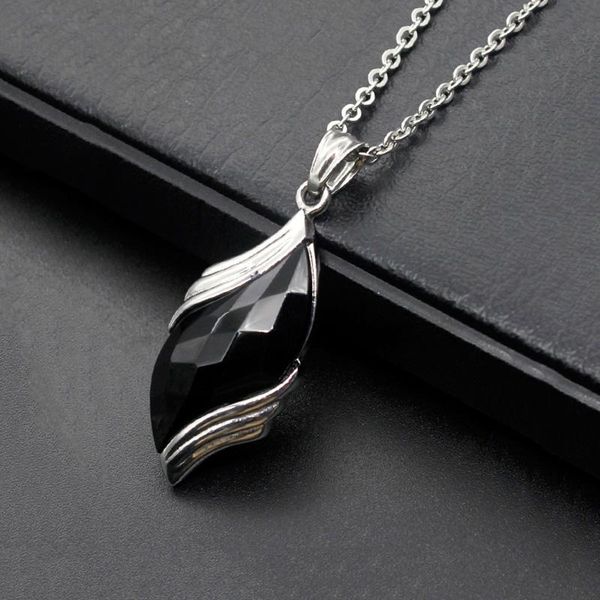 pendant necklaces black necklace women stainless steel crystal men hip hop jewelry on the neck chain gifts for woman accessories, Silver
pendant necklaces black necklace women stainless steel crystal men hip hop jewelry on the neck chain gifts for woman accessories, Silver