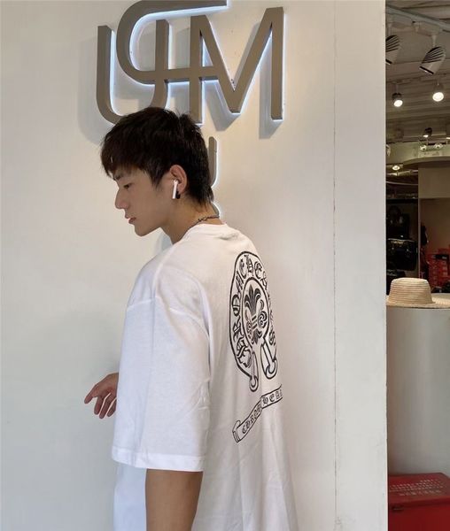 croosin 2021 summer leisure couple ch kro sanskrit horseshoe printed cotton loose round neck short sleeve trendy men's, White;black
croosin 2021 summer leisure couple ch kro sanskrit horseshoe printed cotton loose round neck short sleeve trendy men's, White;black