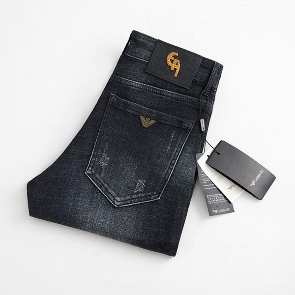 men's jeans cotton autumn men denim trousers soft mens pants fashion business classic style male, Blue
men's jeans cotton autumn men denim trousers soft mens pants fashion business classic style male, Blue