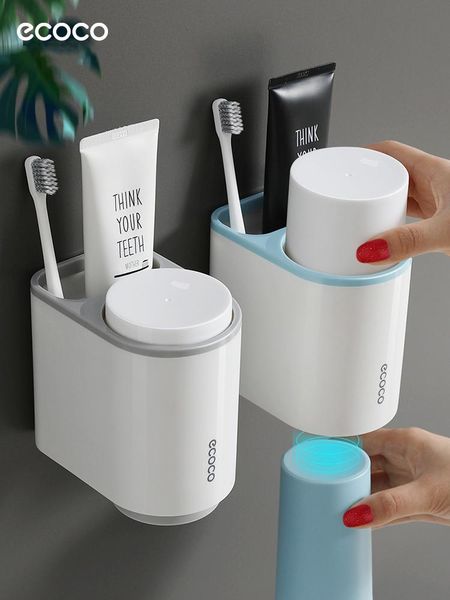 toothbrush holders magnetic holder wall mounted with 2 cup shelf storage household bathroom accessories set
toothbrush holders magnetic holder wall mounted with 2 cup shelf storage household bathroom accessories set