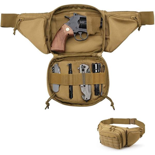 outdoor bags men's military tactical fanny pack, gun chest holster, suitable for combat, camping, sports, hunting, track and field
outdoor bags men's military tactical fanny pack, gun chest holster, suitable for combat, camping, sports, hunting, track and field