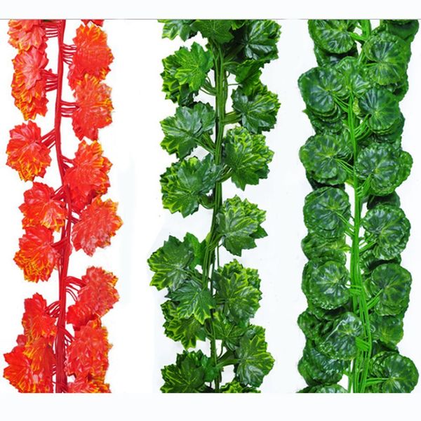 180cm / batch artificial economic christmas flower home decoration wedding diy pendant rose ring rattan green ivy leaf
180cm / batch artificial economic christmas flower home decoration wedding diy pendant rose ring rattan green ivy leaf