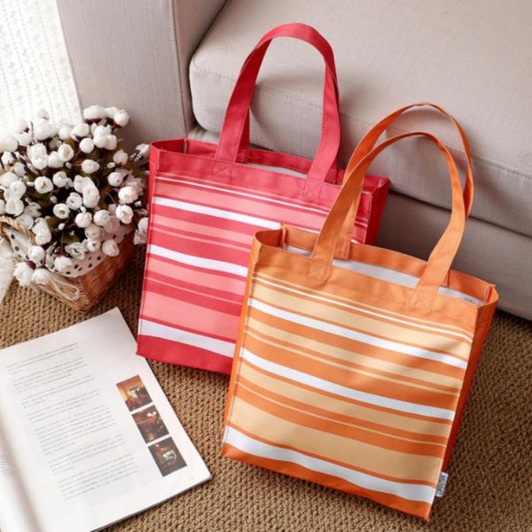 shopping bags red orange stripe reusable folding bag portable oxford thick foldable waterproof handbag
shopping bags red orange stripe reusable folding bag portable oxford thick foldable waterproof handbag