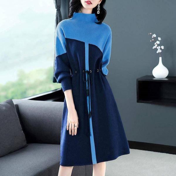 2021 new autumn pullovers women settling in women's slender casual elegant elastic patchwork bachelor dressed like malha h26 u3la, White;black
2021 new autumn pullovers women settling in women's slender casual elegant elastic patchwork bachelor dressed like malha h26 u3la, White;black