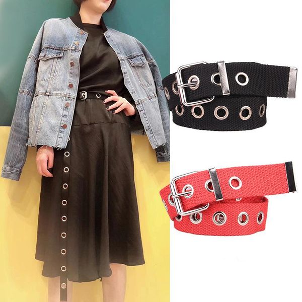 belts korean version of the canvas belt female pinhole simple and versatile eye decoration trend width buckle, Black;brown
belts korean version of the canvas belt female pinhole simple and versatile eye decoration trend width buckle, Black;brown
