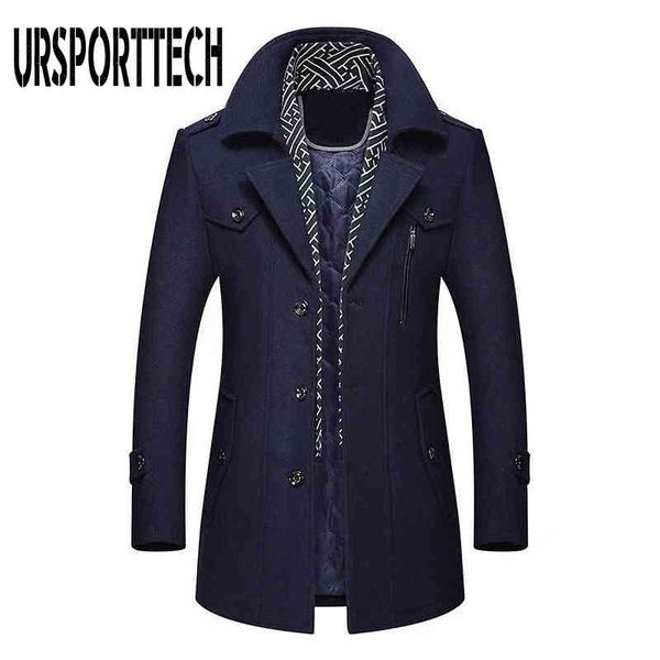 Winter Men's Wool s New Fashion Middle Long Scarf Collar Cotton-padded Thick Warm Woolen Male Trench Coat Overcoat, Black;brown
Winter Men's Wool s New Fashion Middle Long Scarf Collar Cotton-padded Thick Warm Woolen Male Trench Coat Overcoat, Black;brown