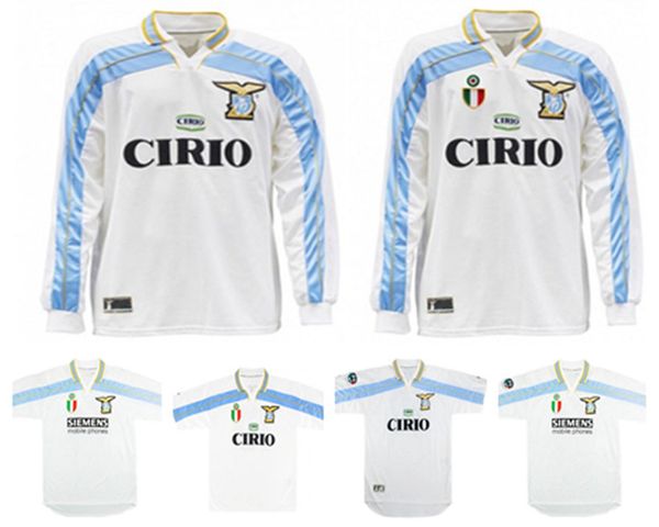 classic 1999 2000 2001 lazio away retro white jersey salas mihajlovic veron stankovic mancini nesta nedved inzaghi crespo classic vintage fo, Black;yellow
classic 1999 2000 2001 lazio away retro white jersey salas mihajlovic veron stankovic mancini nesta nedved inzaghi crespo classic vintage fo, Black;yellow