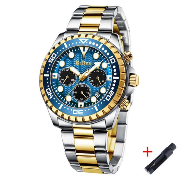 wristwatches biden luxury chronograph quartz wrist watch for men sport waterproof watches 12/24hours calendar clocks male relogio masculino, Slivery;brown
wristwatches biden luxury chronograph quartz wrist watch for men sport waterproof watches 12/24hours calendar clocks male relogio masculino, Slivery;brown