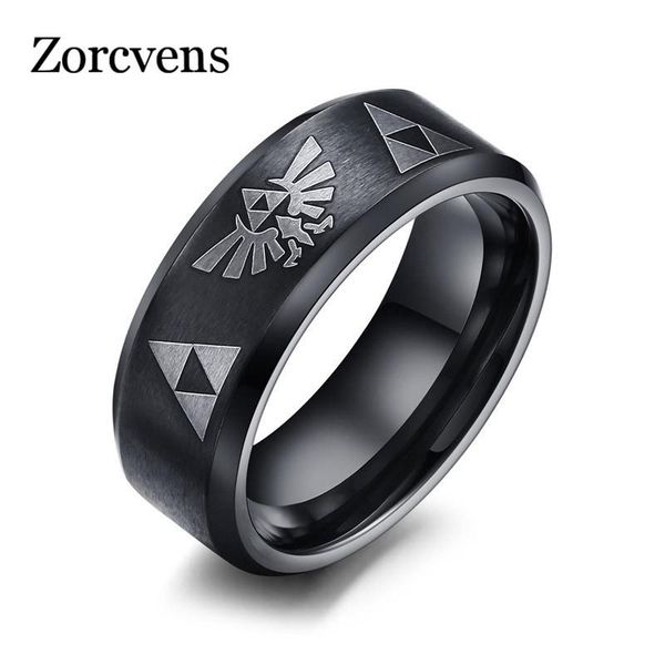 letapi fashion men jewelry 8mm wide black color stainless steel ring cool men zelda ring dropship, Golden;silver
letapi fashion men jewelry 8mm wide black color stainless steel ring cool men zelda ring dropship, Golden;silver
