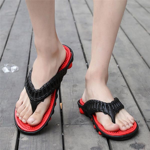 slippers men massage sandals shoes summer outdoor flip flops flats casual beach non-slip bathroom home #40, Black
slippers men massage sandals shoes summer outdoor flip flops flats casual beach non-slip bathroom home #40, Black