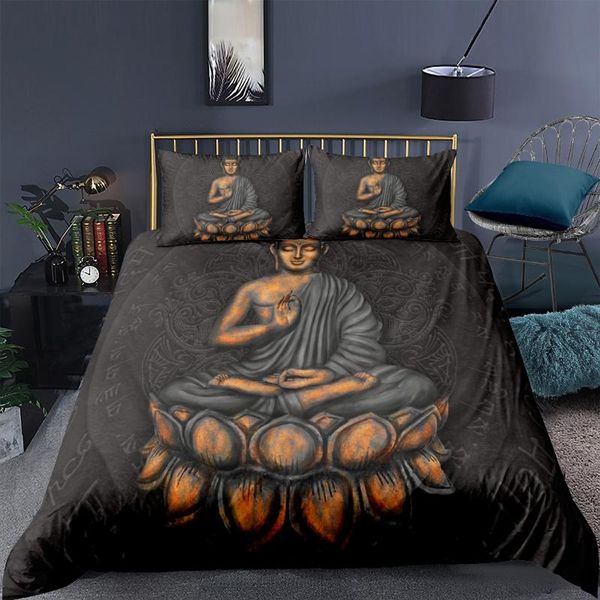 bedding sets set king  mushroom buddha printed duvet cover for adults bedclothes bed quilt covers pillowcase 2/3pcs 
bedding sets set king  mushroom buddha printed duvet cover for adults bedclothes bed quilt covers pillowcase 2/3pcs