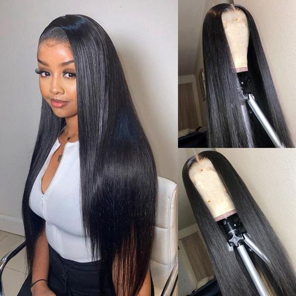 lace wigs 13*4 front human hair pre plucked peruvian straight frontal wig for women perruque cheveux humain bleached knots, Black;brown
lace wigs 13*4 front human hair pre plucked peruvian straight frontal wig for women perruque cheveux humain bleached knots, Black;brown