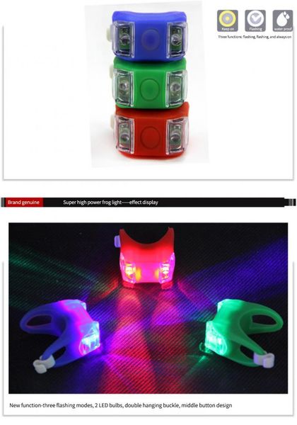 bike lights 1pcs waterproof bicycle frog lamp light mtb clip lightly cycling safety protection warning accessories
bike lights 1pcs waterproof bicycle frog lamp light mtb clip lightly cycling safety protection warning accessories