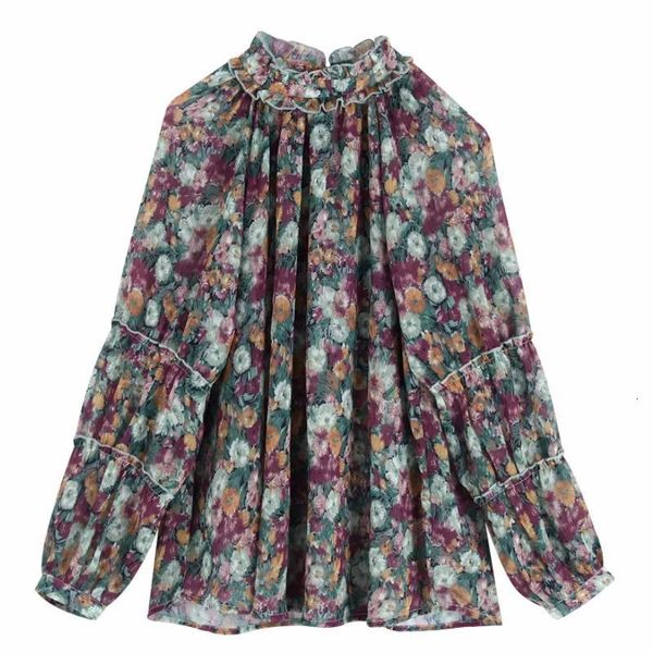 new women elegant stand collar floral print casual puff sleeve kimono blouse shirts women ruffles blusas roupas feminina ls6012, White
new women elegant stand collar floral print casual puff sleeve kimono blouse shirts women ruffles blusas roupas feminina ls6012, White