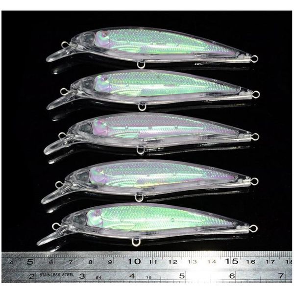 100pc/lot unpainted plastic fishing lure blank body 11cm 11.7g short lip medium diving swi jlljkr xmh_home
100pc/lot unpainted plastic fishing lure blank body 11cm 11.7g short lip medium diving swi jlljkr xmh_home
