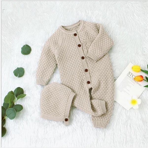 girl knitted newborn baby clothes romper with hat infant for kids cotton toddler boys jumpsuit 210309, Blue
girl knitted newborn baby clothes romper with hat infant for kids cotton toddler boys jumpsuit 210309, Blue