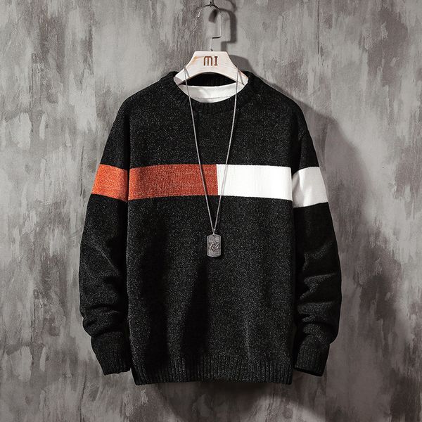 2021 new sweater men long sleeves autumn winter knitted o-neck plus asian size 5xl k8tc, White;black
2021 new sweater men long sleeves autumn winter knitted o-neck plus asian size 5xl k8tc, White;black