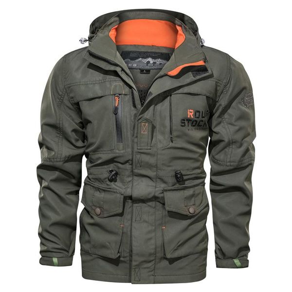 men's jackets 2021 men's bomber jacket, multi pocket waterproof military tactical clothing, outdoor windbreaker, autumn and winter, Black;brown
men's jackets 2021 men's bomber jacket, multi pocket waterproof military tactical clothing, outdoor windbreaker, autumn and winter, Black;brown