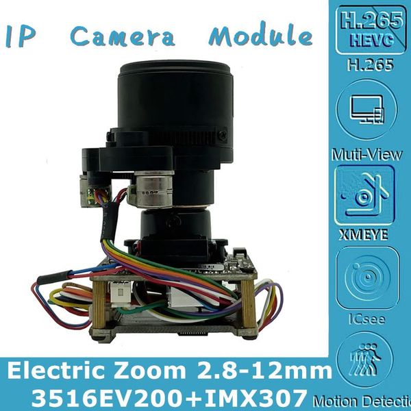 electric zoom 2.8-12mm 4x ip camera module board sony imx307+3516ev200 3mp 2304*1296 h.265 irc onvif cms xmeye p2p rtsp
electric zoom 2.8-12mm 4x ip camera module board sony imx307+3516ev200 3mp 2304*1296 h.265 irc onvif cms xmeye p2p rtsp