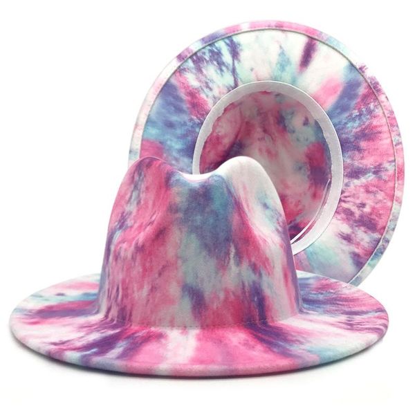 wide brim hats wide-brim double-sided tie-dye women woolen hat early spring color ladies big-brimmed jazz felt ink painting panama, Blue;gray
wide brim hats wide-brim double-sided tie-dye women woolen hat early spring color ladies big-brimmed jazz felt ink painting panama, Blue;gray
