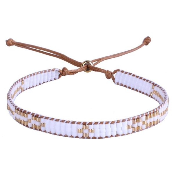 tennis kelitch miyuki wrap friendship bracelets white with gold seed beaded string cuff wax rope chain unisex, Golden;silver
tennis kelitch miyuki wrap friendship bracelets white with gold seed beaded string cuff wax rope chain unisex, Golden;silver